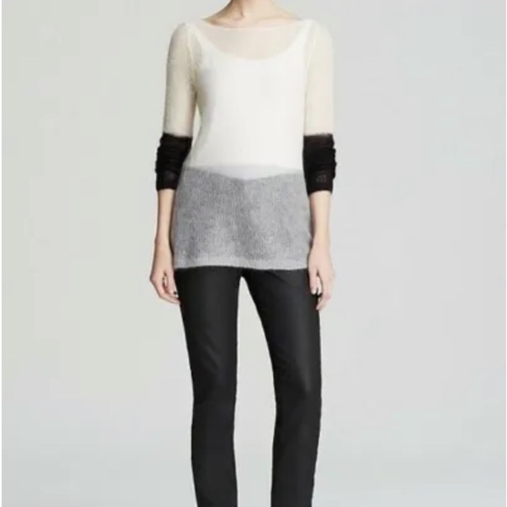 Eileen Fisher The Fisher Project Mohair Blend Sweater NEW